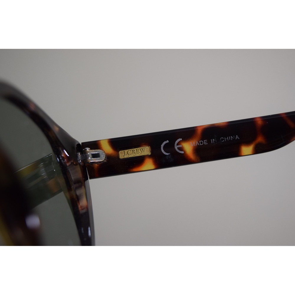 J Crew CABANA Oversized Sunglasses Caramel Tortoise Shell - Picture 7 of 13